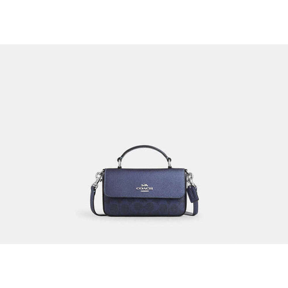 Mini Josie Top Handle Bag In Signature Canvas